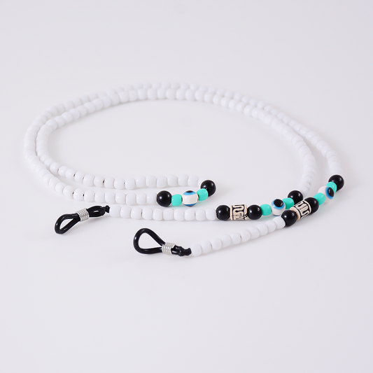 Colar Miçangas Colors Branco