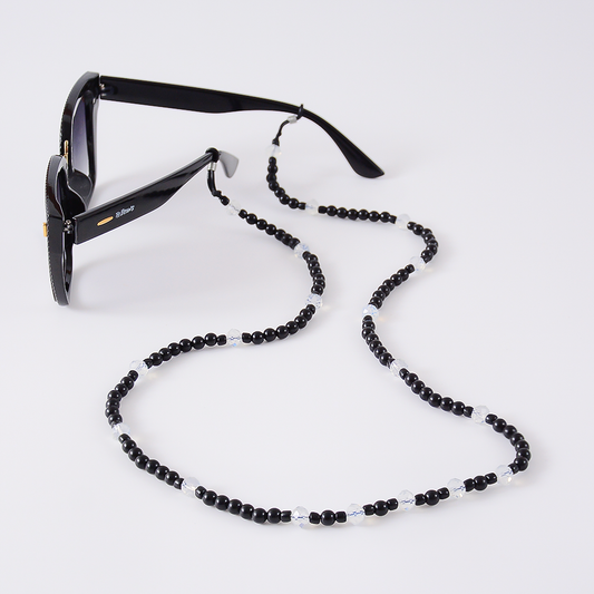 Colar Pérolas Coral Preto