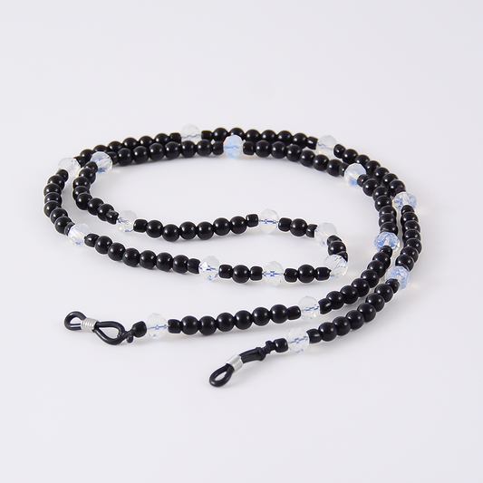 Colar Pérolas Coral Preto