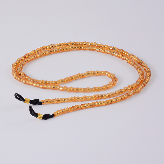 Colar Miçangas Dourado