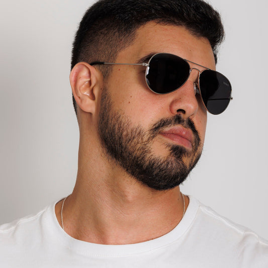 Classic Aviator Prata